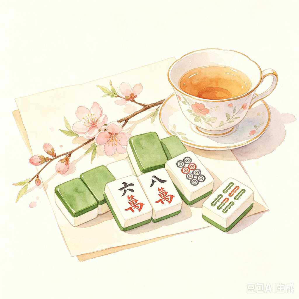 animal pattern mahjong tiles