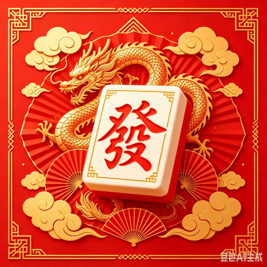 unique decoration mahjong tiles